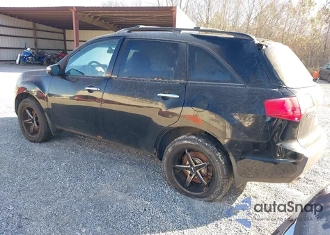 2007 Acura Mdx Technology Package z USA, uszkodzony, nr VIN 2HNYD28397H552811